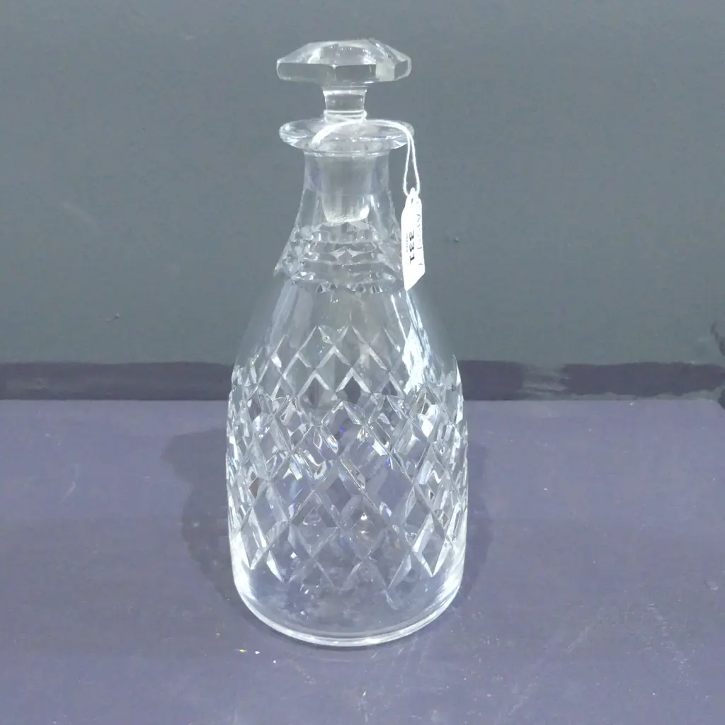 WEBB CORBETT CRYSTAL DECANTER H.230mm Image 1++