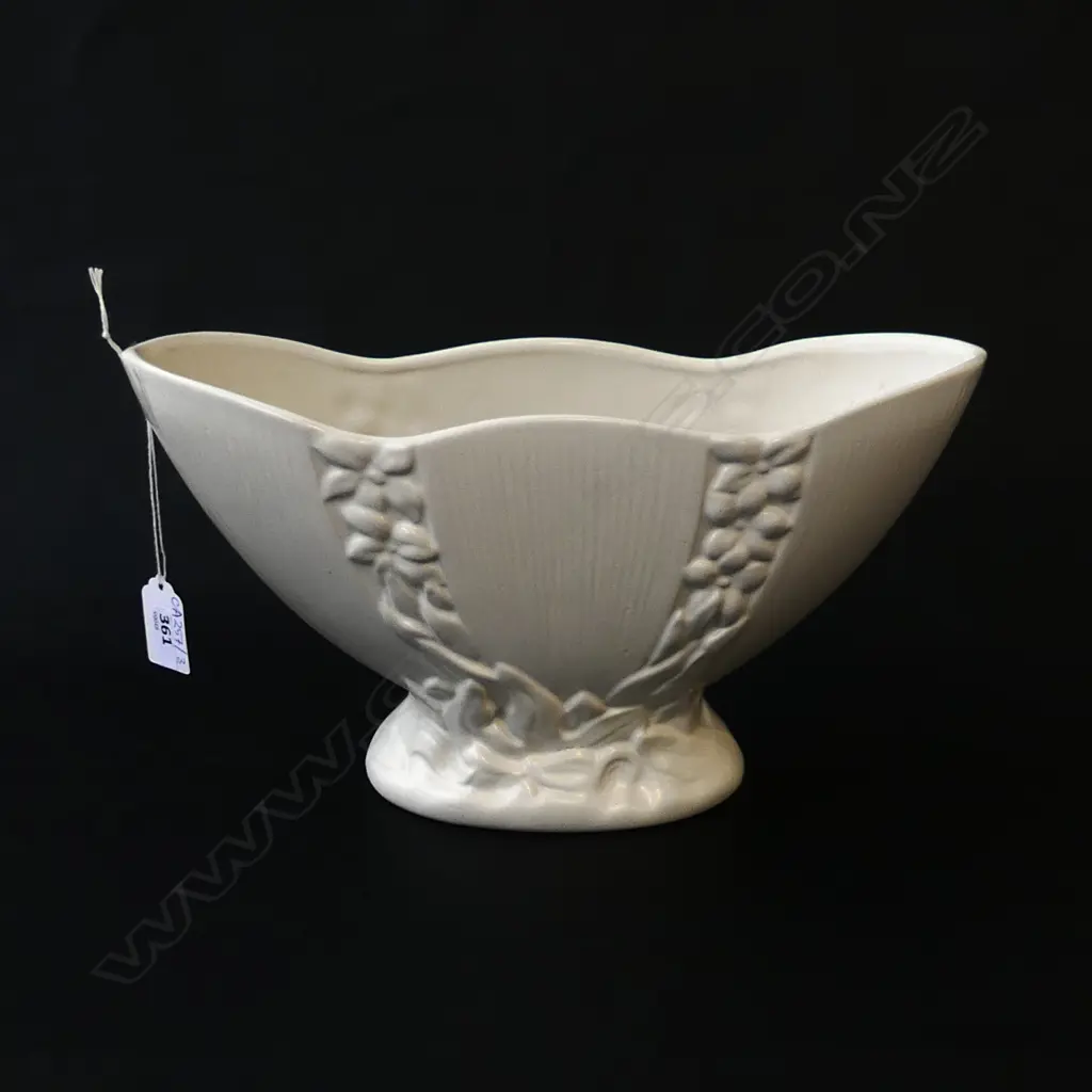 WHITE CROWN LYNN VASE W.305mm Image 1++