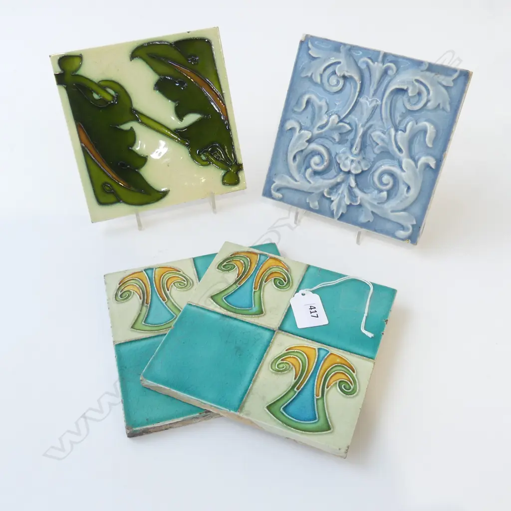 4 VINTAGE TILES 150x150mm Image 1++
