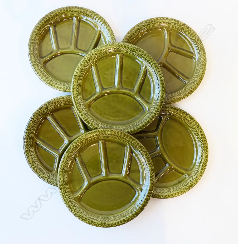 6 ITALIAN PLATES 'VED BASIO & FIGLIO' 245mm dia Image 1++