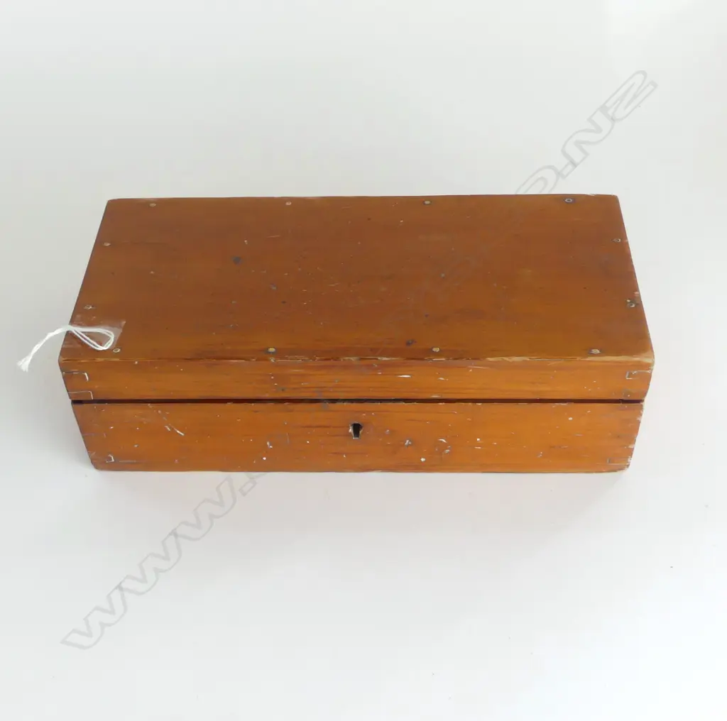 BOXED ANTIQUE BLOWPIPE APPARATUS TESTING KIT L270 H90MM Image 1++