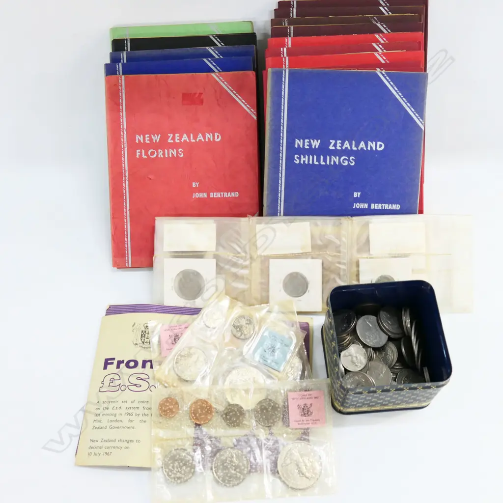 ASST. COIN ALBUMS, LOOSE COINS ETC Image 1++