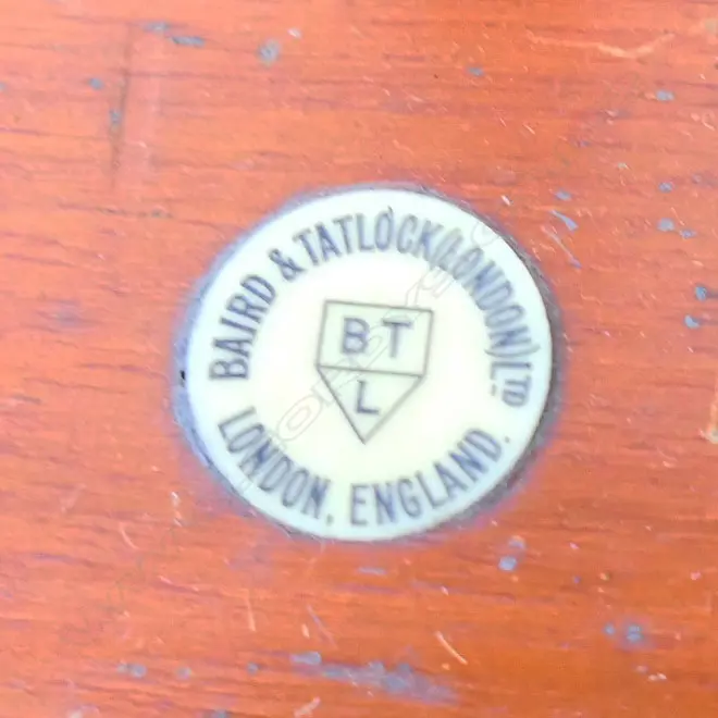 VINTAGE ELECTROSTATIC FRICTION MACHINE  BAIRD & TATLOCK LONDON MAKERS L450 H260MM Image 1++