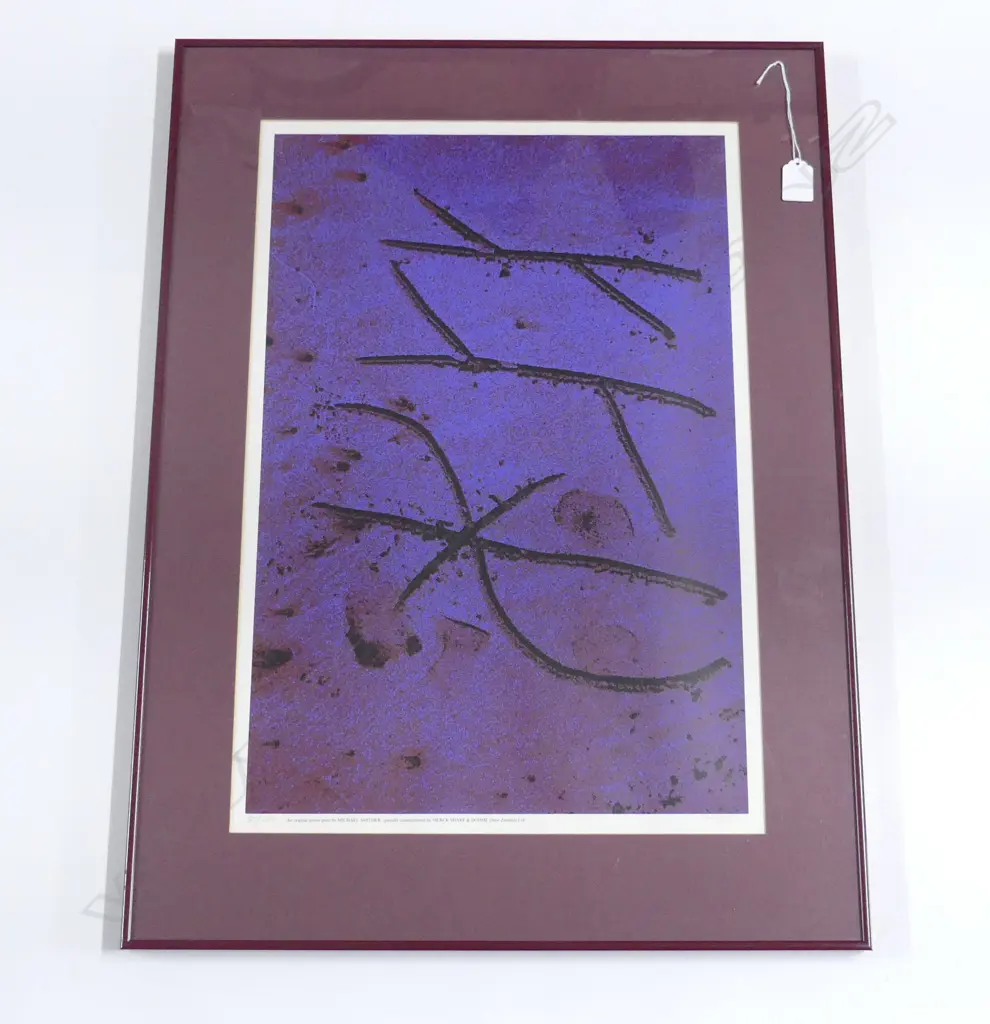 MICHAEL SMITHER SIGNED SCREEN PRINT POSTER 65/100 565x380mm Image 1++