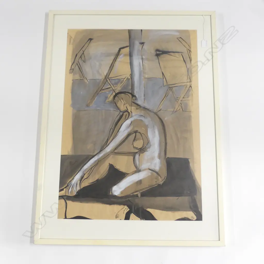 SIGNED NUDE, MIXED MEDIA 800x560mm Image 1++