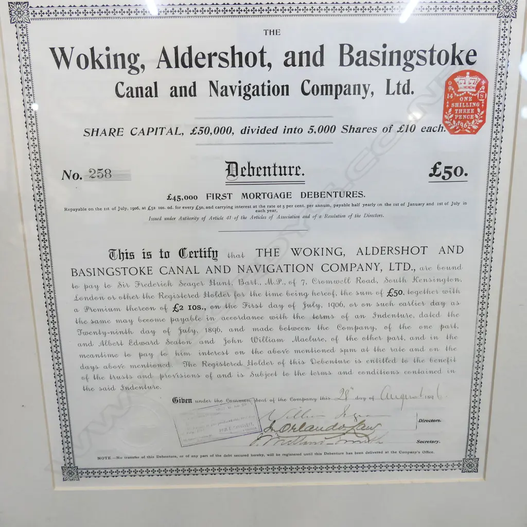 RENE RICARD ADVERTISING PRINT H710mm W570mm PLUS BASINGSTOKE CERTIFICATE Image 1++