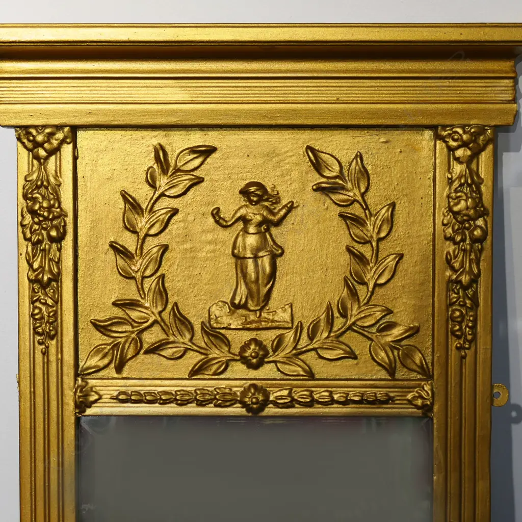 GOLD PAINTED MIRROR 965x485mm Image 1++
