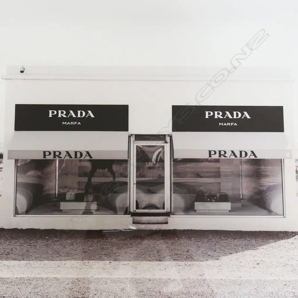 LG FRAMED PRINT, PRADA MARFA 800x1200 overall size Image 1++