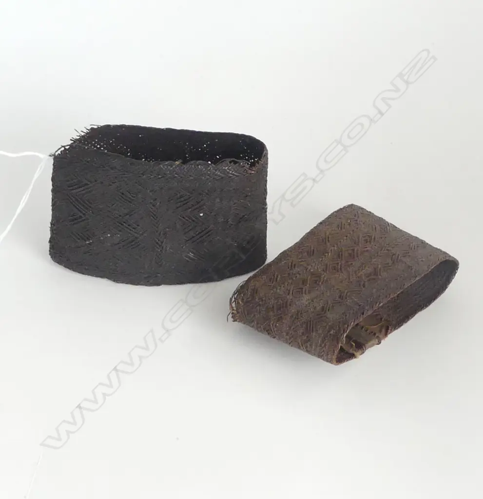 TWO P.N.G WOVEN ARM BANDS L120 MM Image 1++