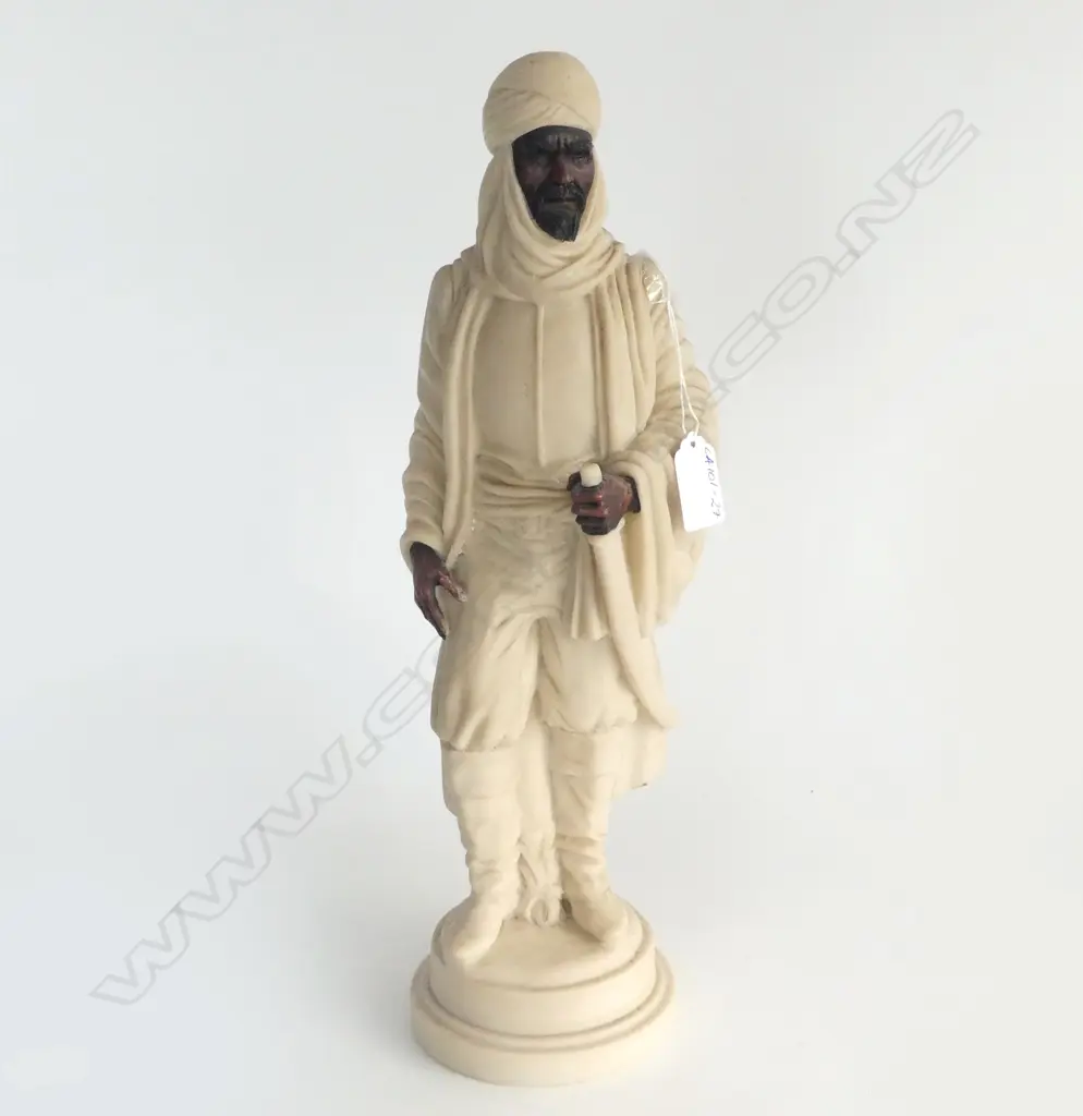 MICHAEL WEIR SCULPTURE LAWRENCE OF ARABIA, signed, H.390mm Image 1++