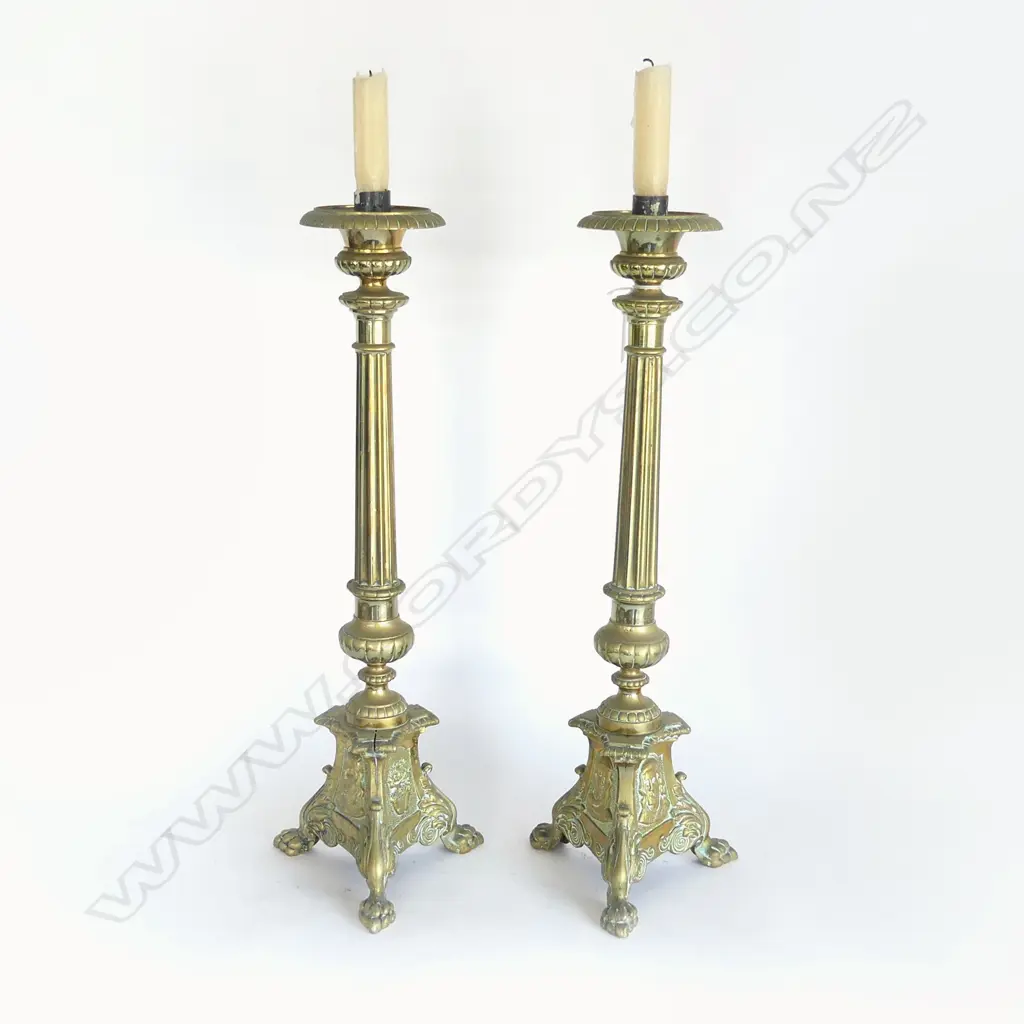 PR BRASS CANDLESTICKS H.500mm Image 1++