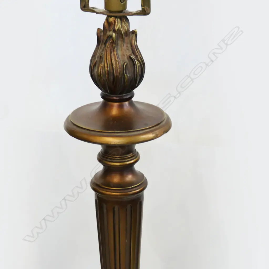 PR GOLD RESIN LAMPS (NO SHADES) H.860mm Image 1++
