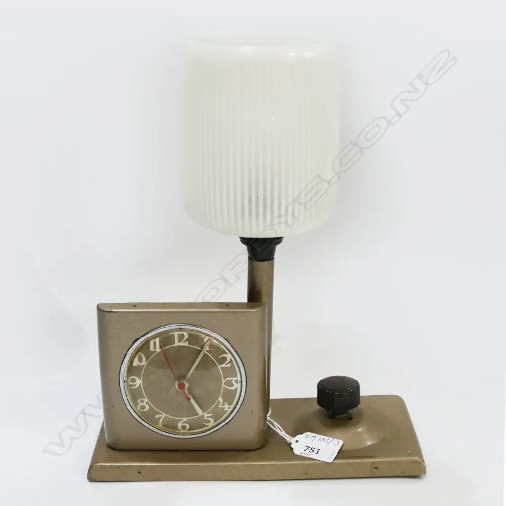 DECO CLOCK LAMP H.300mm Image 1++