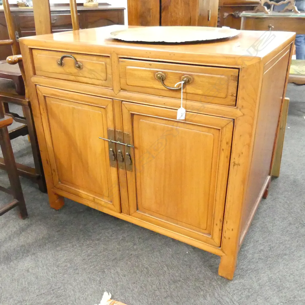ORIENTAL WOODEN CABINET 880x610x780mm Image 1++