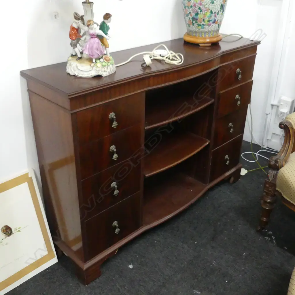 MAHOGANY CABINET 1155x330x850mm Image 1++