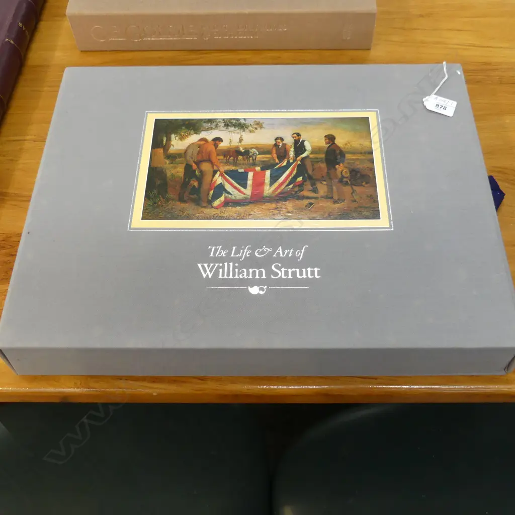 CASED BOOK; THE LIFE & ART OF WILLIAM STRUTT ATP 1980 Image 1++