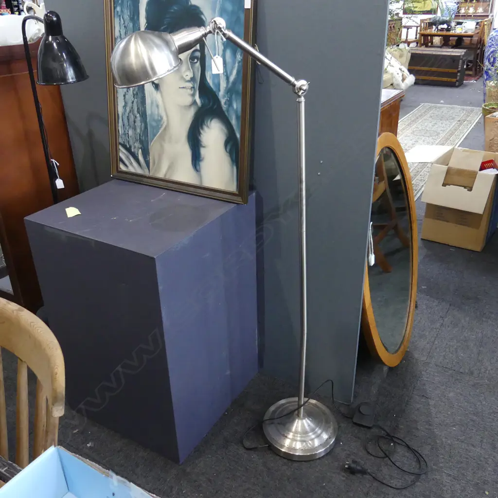 INDUSTRIAL STYLE FLOOR LAMP (BASE RUSTY) H.1350mm Image 1++