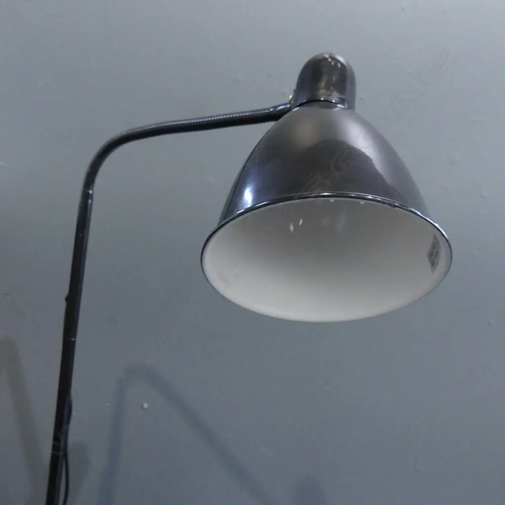 BLACK METAL ADJUSTABLE FLOOR LAMP H.1430mm Image 1++