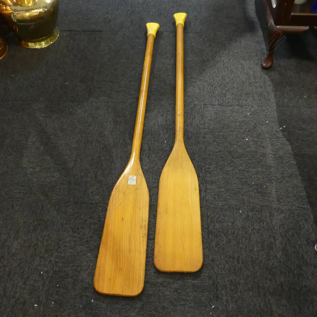 PR WOODEN OARS L.1360mm Image 1++