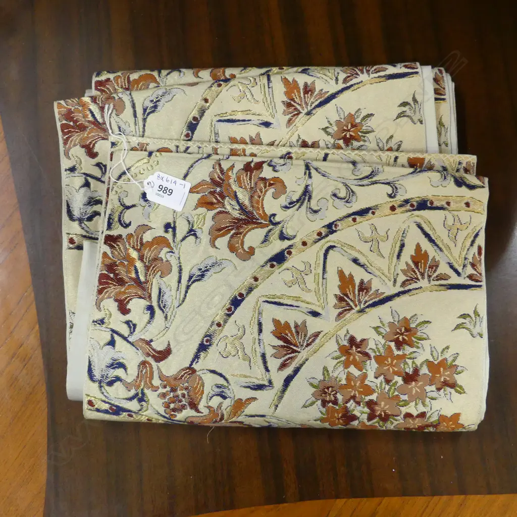 JAPANESE QUALITY VINTAGE HAND WOVEN SILK OBI Image 1++