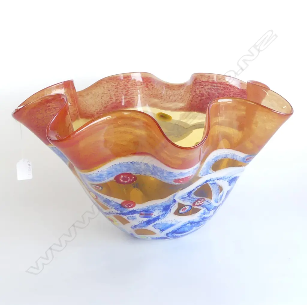 LG ART GLASS BOWL 440mm dia Image 1++