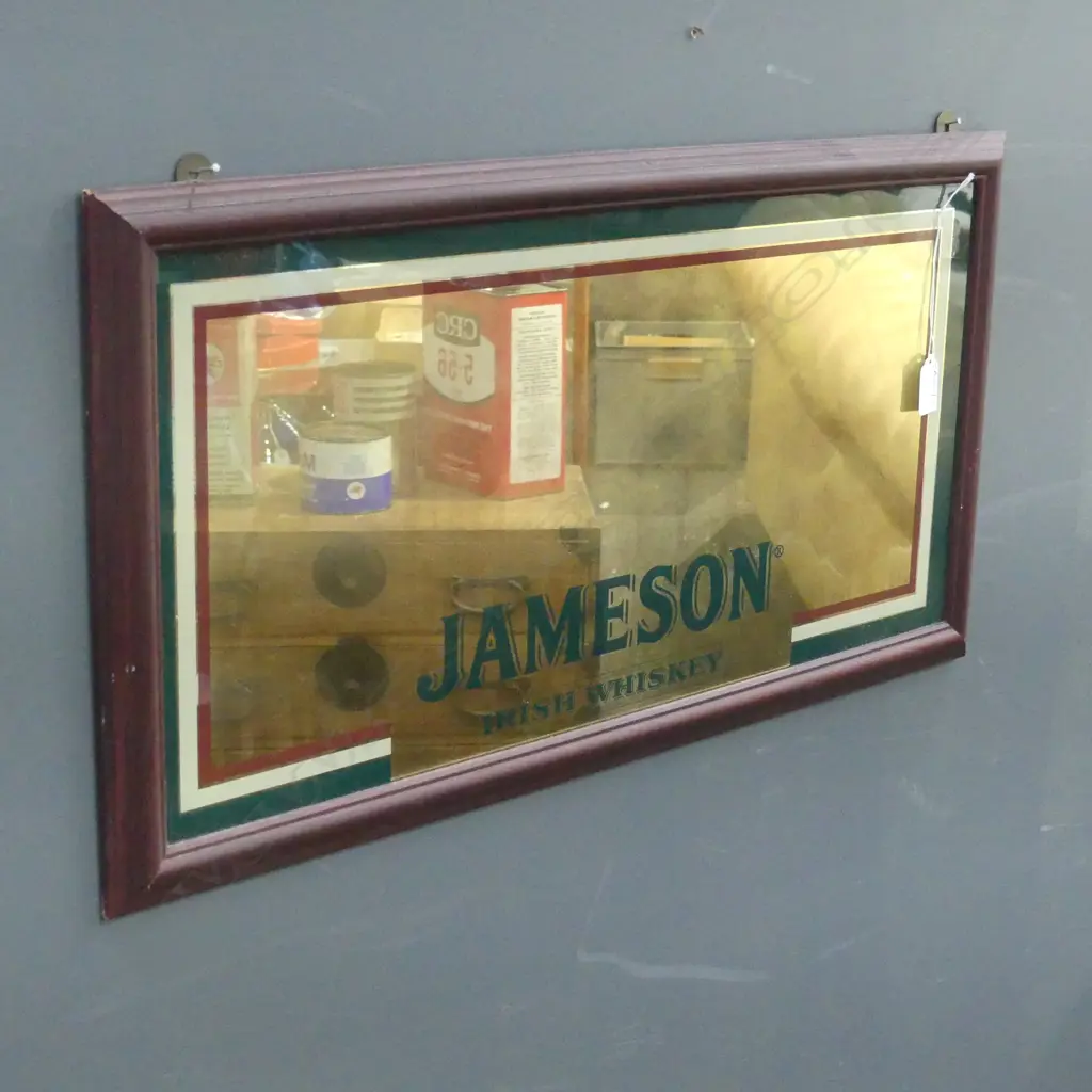 MIRROR; JAMESON IRISH WHISKEY 340x650mm Image 1++