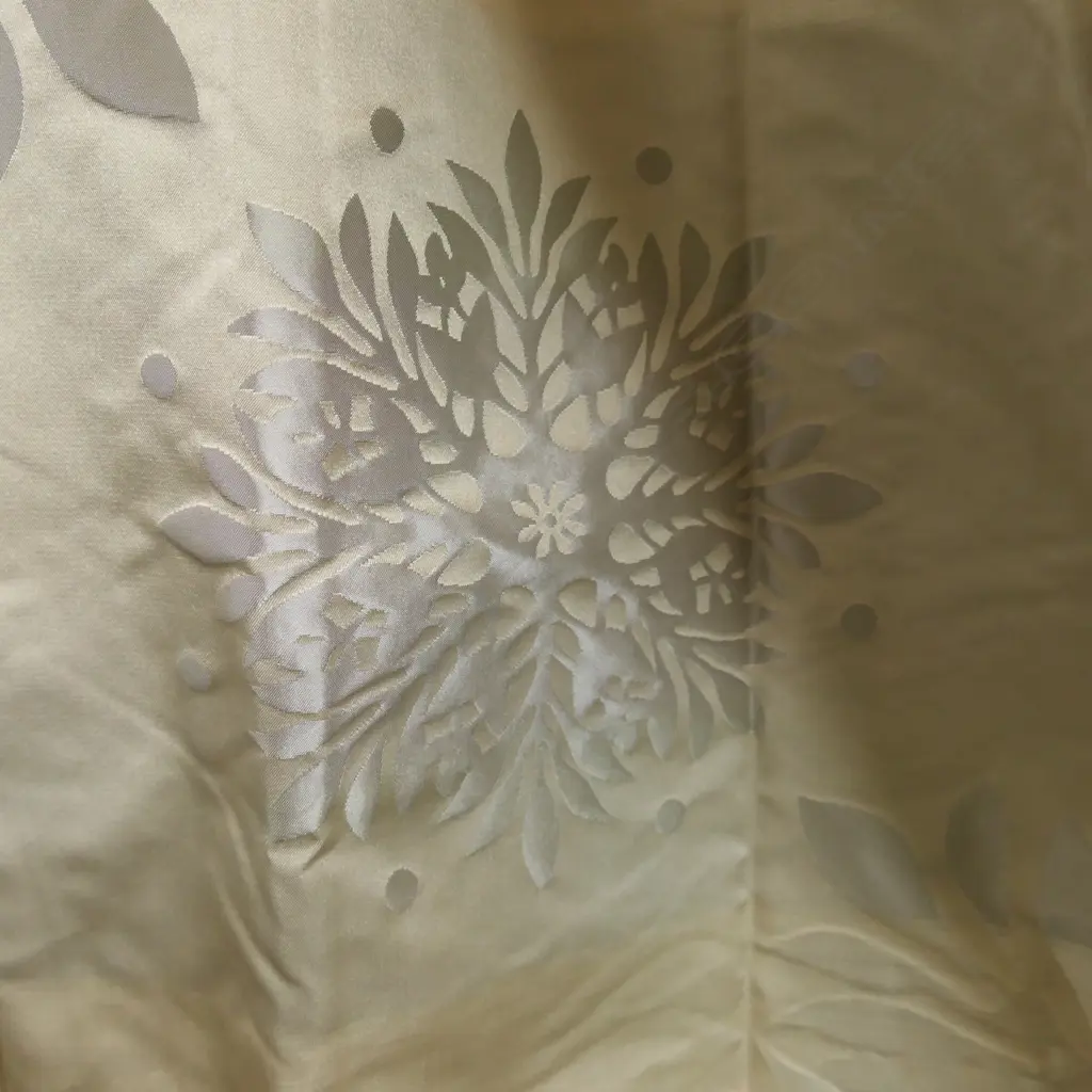PR PALE SILK TAFFETA CURTAINS L.2400mm Image 1++