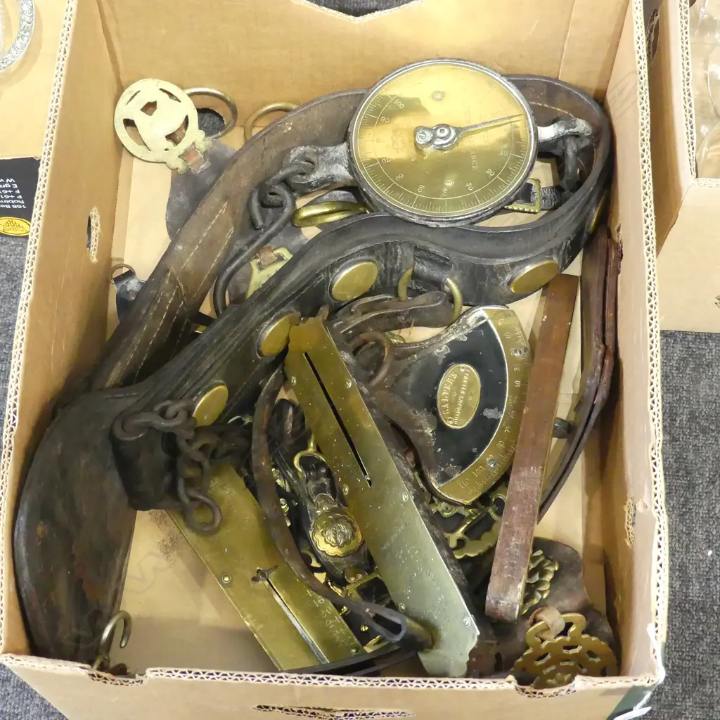 SALTER SPRING SCALES, HORSE BRASSES Image 1++