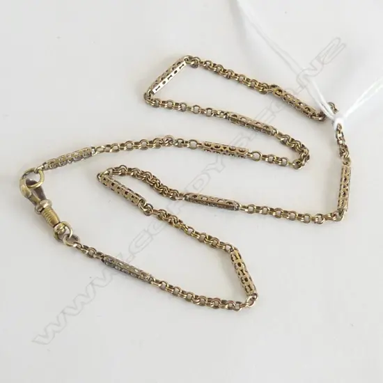 9CT GOLD NECKLACE 6GRAMS  40CM LONG