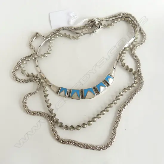3 STG NECKLACES 86gms
