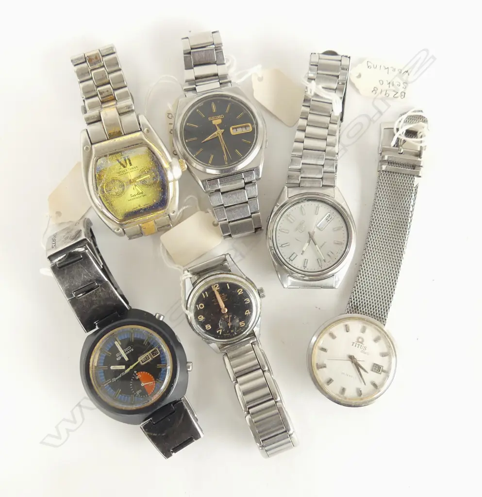 6 GENTS WRIST WATCHES Image 1++