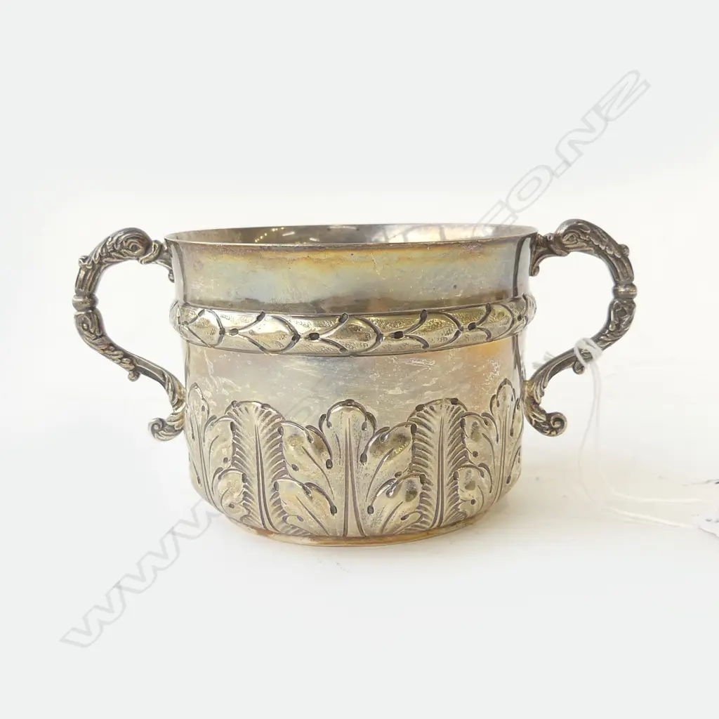 STG SILVER PORRINGER, LONDON 1905 191gms Image 1++