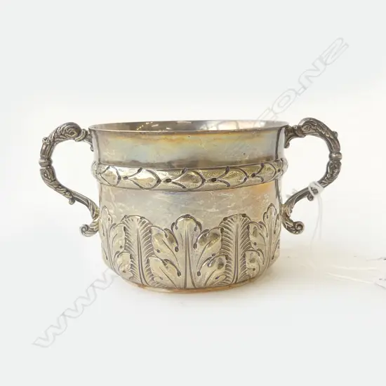 STG SILVER PORRINGER, LONDON 1905 191gms