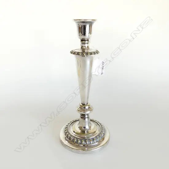 SILVER PLATE CANDLESTICK H.260mm