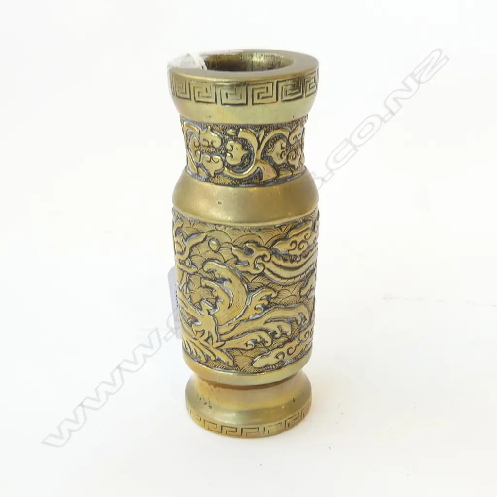 ORIENTAL BRONZE VASE H.125mm Image 1++