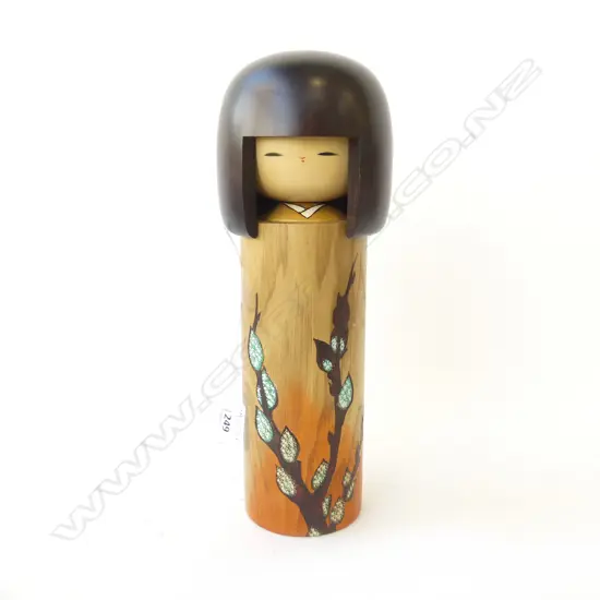 JAPANESE WOODEN KOKESHI DOLL H.310mm