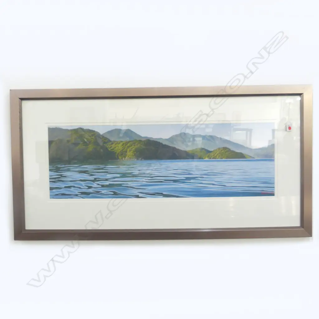 RICK EDMONDS PRINT COASTAL LANDSCAPE270 X 825mm Image 1++