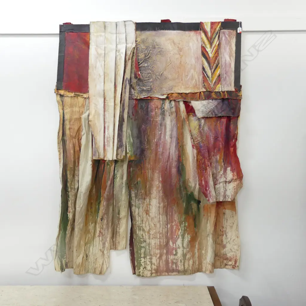 ANN HILL TEXTILE ARTWORK '89 1600x1200mm Image 1++