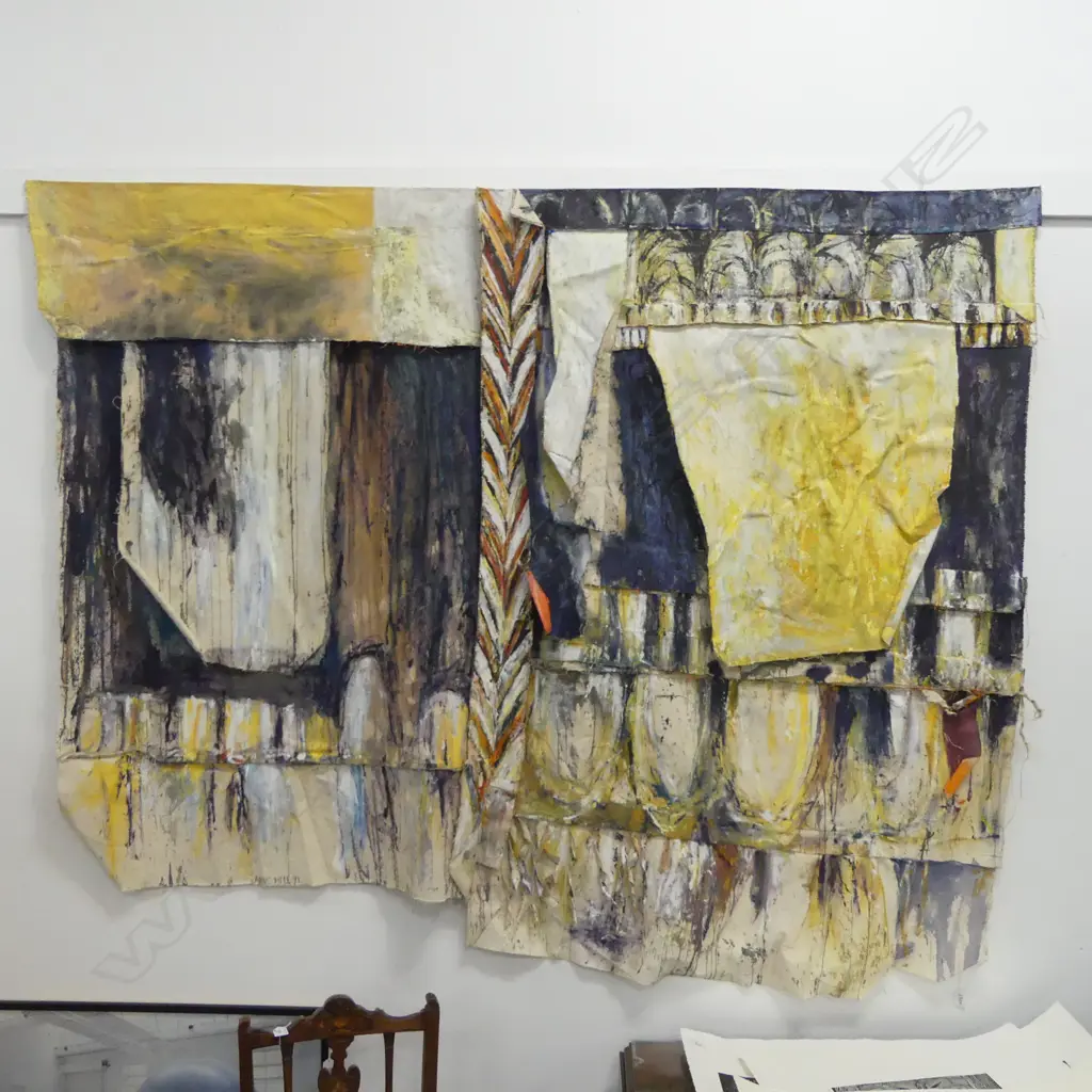 ANN HILL TEXTILE ARTWORK '91 1600x1900mm Image 1++