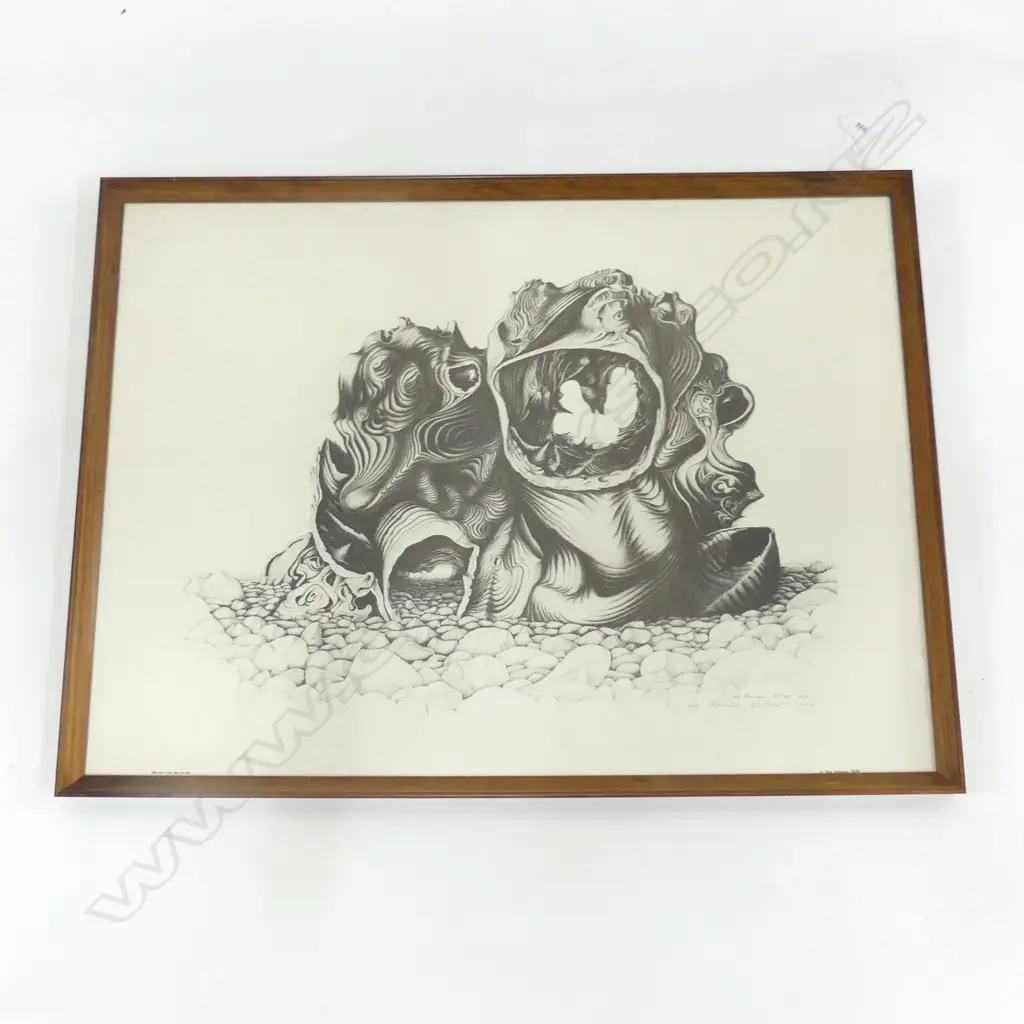 REI HAMON LTD ED 1976 PRINT 82/600 740X540mm Image 1++