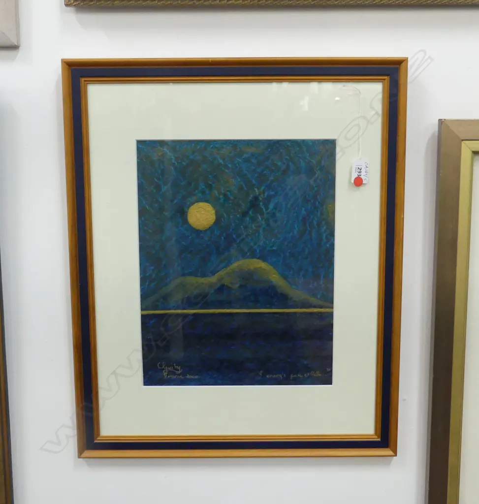 SIGNED FRENCH PRINT 350x270mm Image 1++