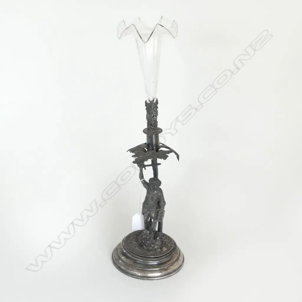 VICT EP SINGLE BRANCH EPERGNE  ST GEORGE & DRAGON H430MM Image 1++