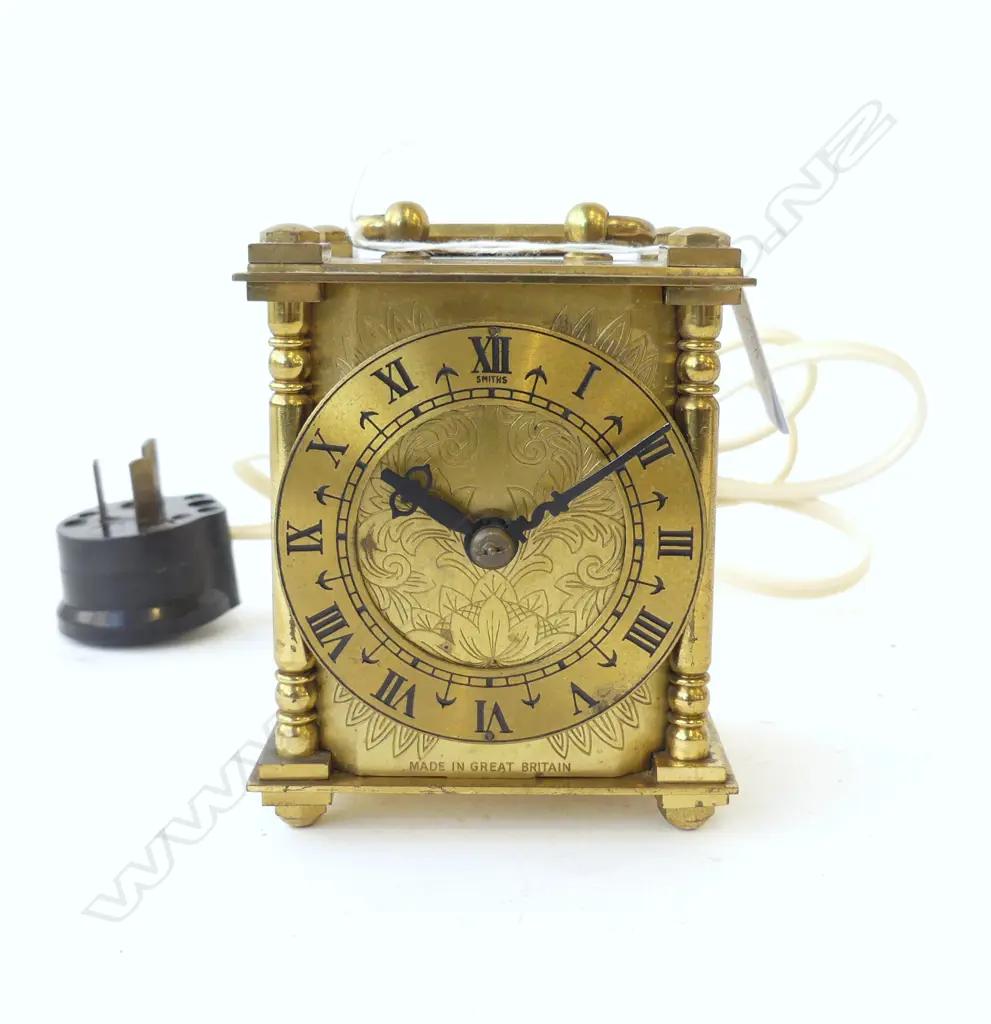 SMITHS ELECTRIC CARRIAGE CLOCK H.115mm Image 1++