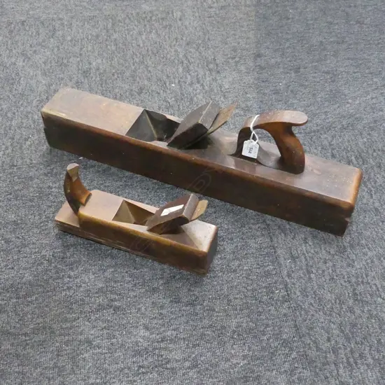 2 WOODEN PLANES L.560, 260mm