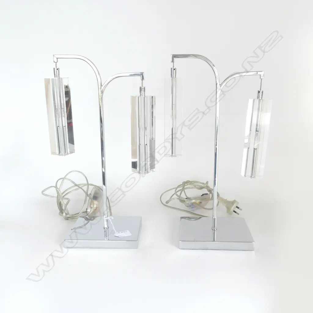 PR CONTEMPORARY CRYSTAL LAMPS H.410mm chips Image 1++