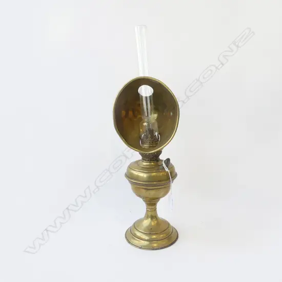 ANTIQUE BRASS LANTERN H480MM