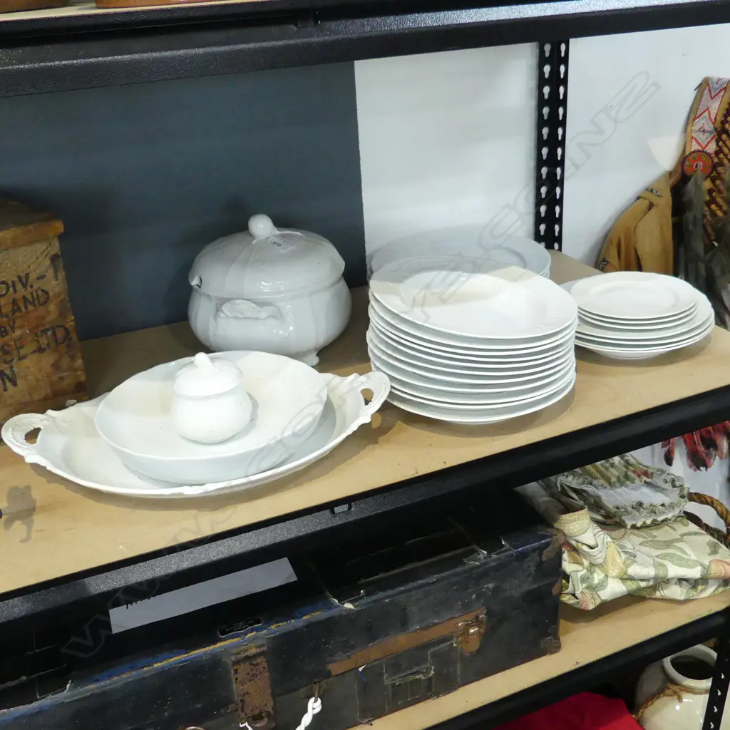 FURSTENBERG PART DINNER SERVICE INCL. 6 DINNER PLATES 260mm dia Image 1++