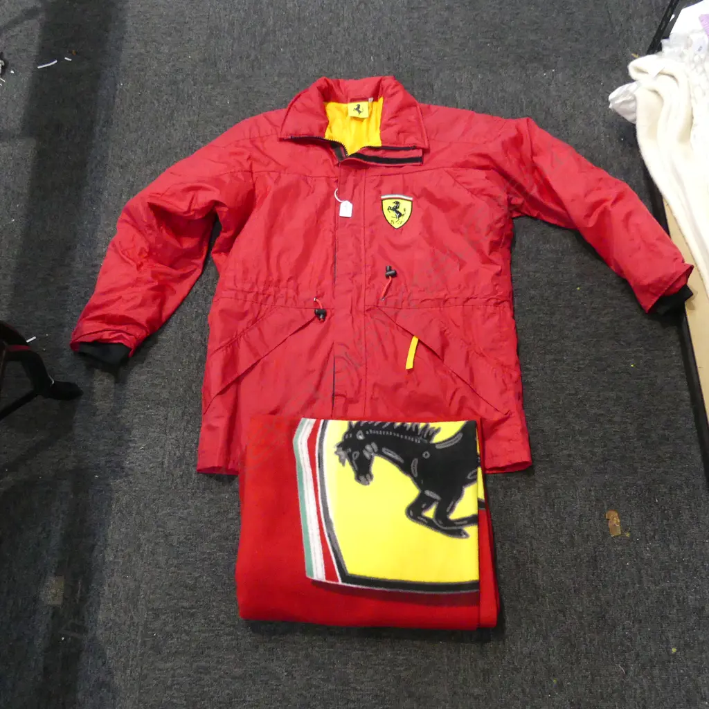 FERRARI JACKET + BLANKET... Image 1++