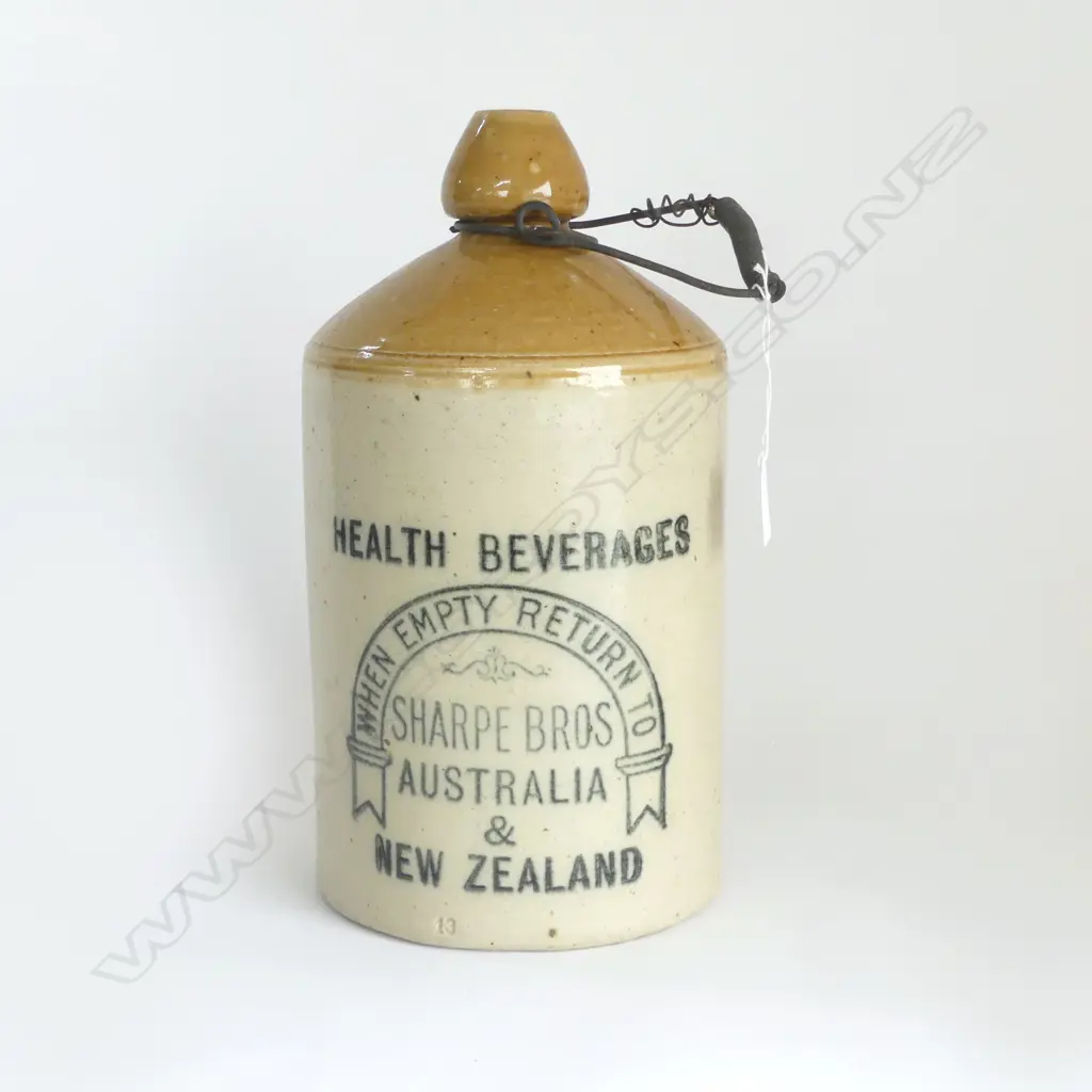 SHARPE BROS STONEWARE CROCK NZ & AUS H340MM Image 1++