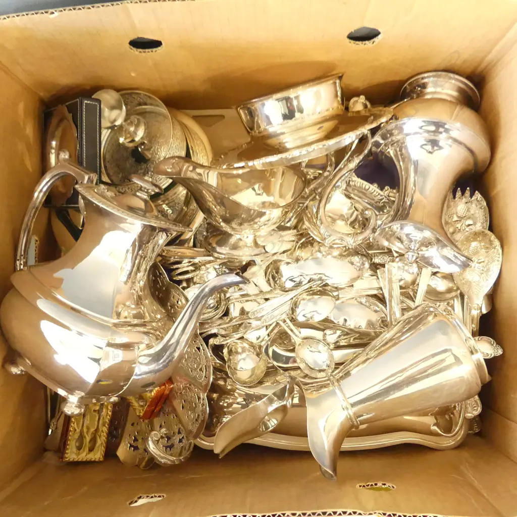 ASST. SILVER PLATE ETC Image 1++